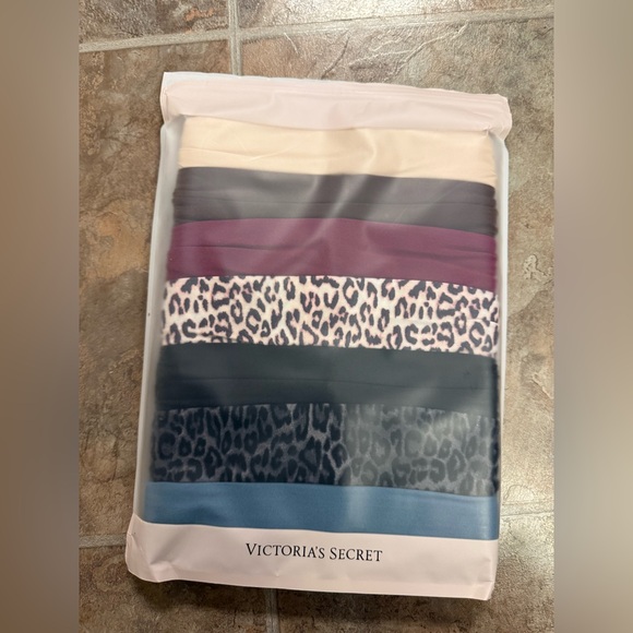 Victoria’s Secret Cheeky Panty 7-Pack XXL NWT Multicolor Leopard & Solid Bundle - Picture 2 of 4
